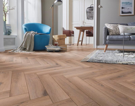 Kronotex Herringbone Metz Oak D3766 A+B