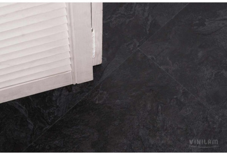 Vinilam Ceramo Stone XXL Glue 61607 Сланцевый Черный
