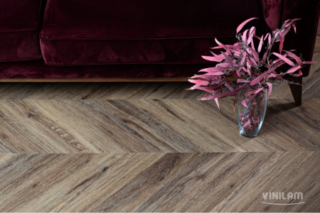 Vinilam Parquet Chevron Шеврон Лувр I107516