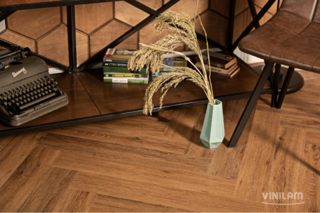 Vinilam Parquet Herringbone Is11210 Паркет Де Вилль