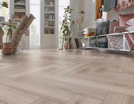 Kronotex Herringbone Silver Oak D3773 A+B