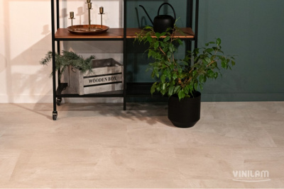 Ceramo Vinilam Stone 71615 Бетон Белый